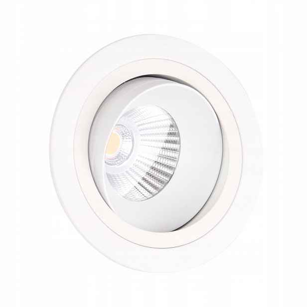 Zápustné kulaté stropní svítidlo Led Hiden H0109 bílé MaxLight