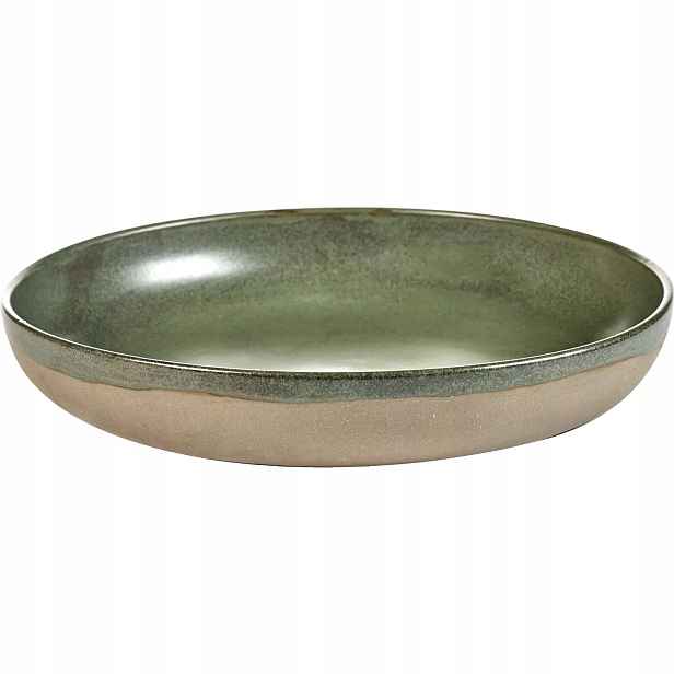Miska Serax Surface 32 cm, camo zelená 2 ks