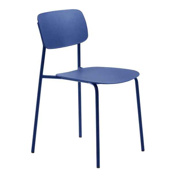 Modré jídelní židle v sadě 2 ks Kirkland – Unique Furniture