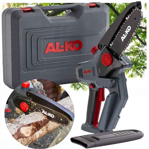 Al-ko Csm 1815 15cm Akumulátorová Mini Řetězová Pila 18V Kufr Solo