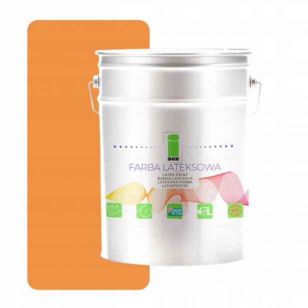 Barva Prodyšná, Medová, Oranžová, 5 L, Paropropustná