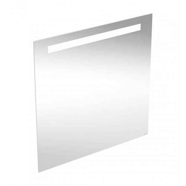 Geberit Option - Zrcadlo s LED osvětlením, 70x70 cm, hliník 502.806.00.1