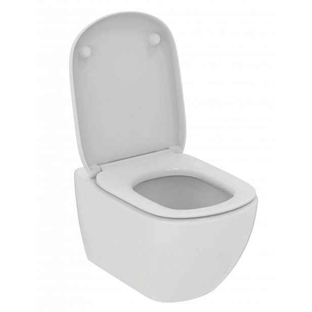 Ideal Standard Tesi - Závěsné WC se sedátkem SoftClose, AquaBlade, bílá T367301