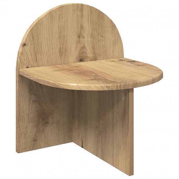 vidaXL Noční stolek Dub artisan 40 x 35,5 x 45,5 cm Dřevěný materiál
