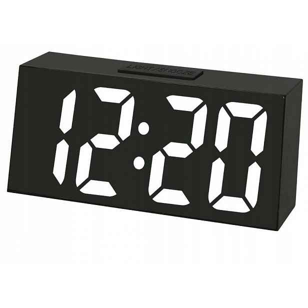 Bílý Čitelný Led Budík S Teploměrem Jvd SB3628.3, Tři Alarmy