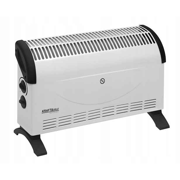 Elektrický konvektorový ohřívač s termostatem 2000W KD6517