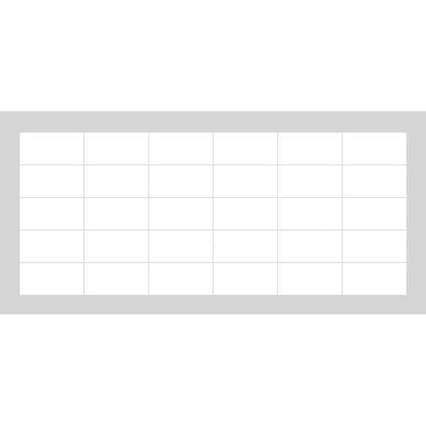 Sada samolepek na kachličky 30 ks 20x10 cm Subway Tiles White – Ambiance