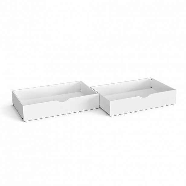 VitaliSpa VYSOUVACÍ ZÁSUVKA Everest Bílá 97.7 x 55.6 cm Sada 2 kusů