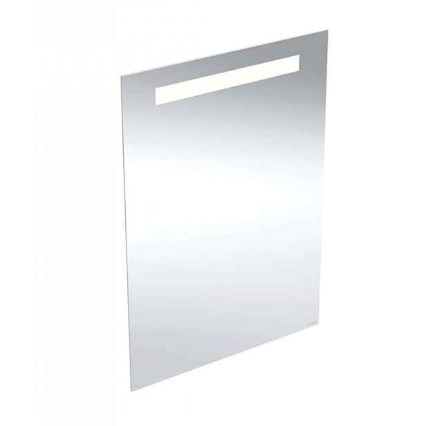Geberit Option - Zrcadlo s LED osvětlením, 50x70 cm, hliník 502.804.00.1