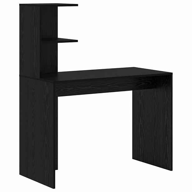 vidaXL Stůl Černý dub 102 x 50 x 124 cm Kompozitní dřevo