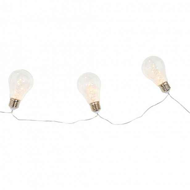Butlers BULB LIGHTS LED Světelný řetěz s USB 10 žárovek