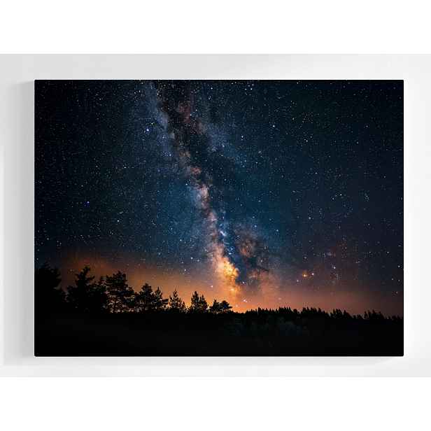 Plakát Noc Nebe Hvězdy Mléčná Dráha Galaxie 100x75