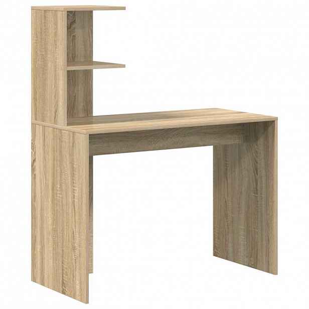 vidaXL Stůl Sonoma dub 102 x 50 x 124 cm Kompozitní dřevo