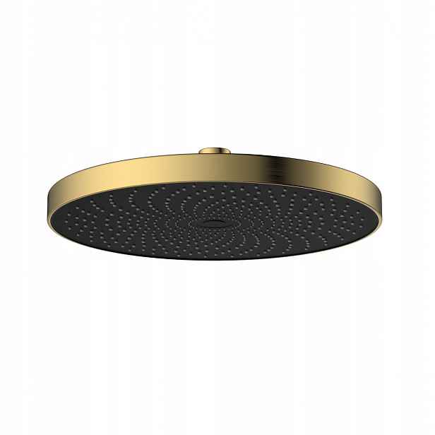 Dešťová sprcha kulatá 26 cm zlatá kartáčovaná Avapax Ronde AGRO131211