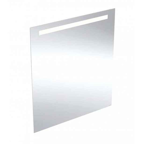 Geberit Option - Zrcadlo s LED osvětlením, 80x90 cm, hliník 502.813.00.1