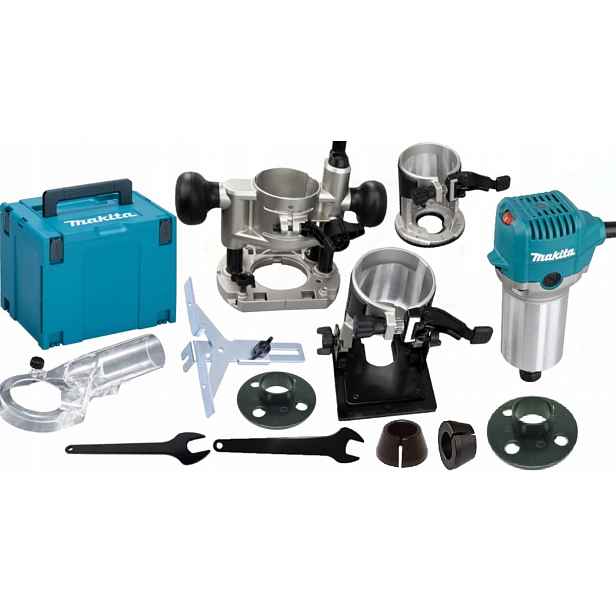 Makita RT0702CX2J Frézka-řezačka 710W Makpac