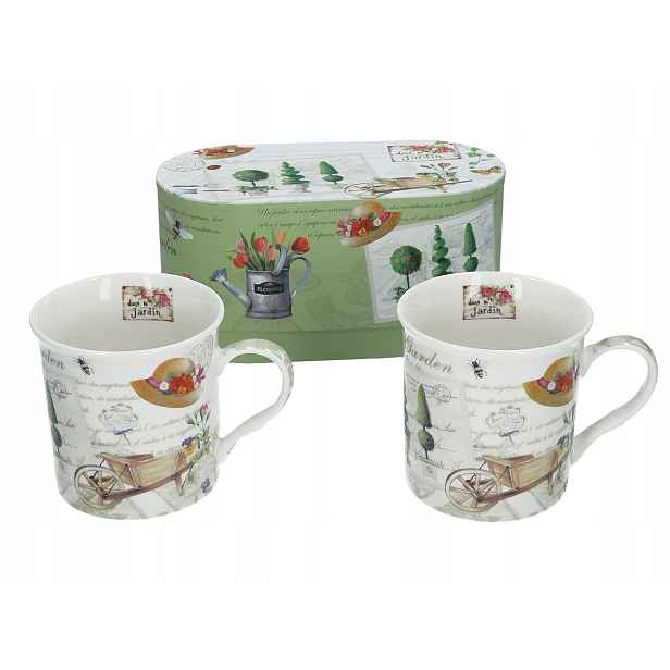 Porcelánové Hrnečky Zahrada Dans Le Jardin hrnek x Kpl. 2 ks