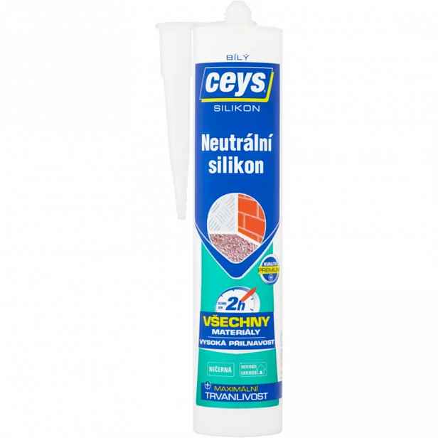 Silikon neutrální Ceys bílý 280 ml