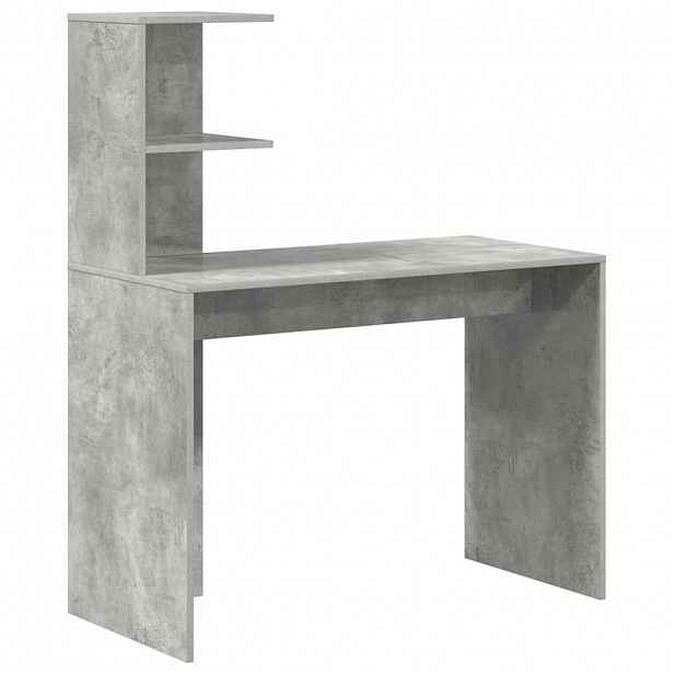 vidaXL Stůl Betonově šedá 102 x 50 x 124 cm Kompozitní dřevo
