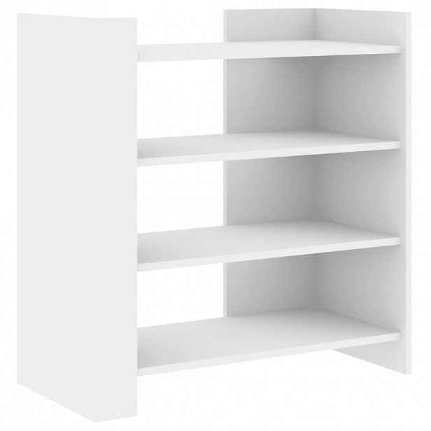 vidaXL Příborník bílý 73,5 x 35 x 75 cm kompozitní dřevo