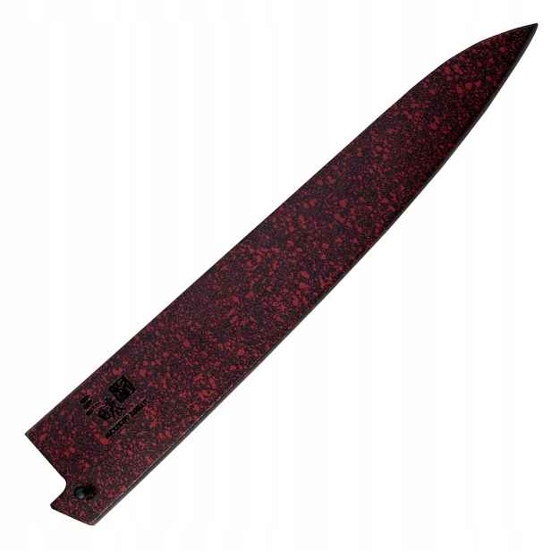 Mcusta Zanmai Japonské dřevěné pouzdro Pouzdro Saya na Nůž Sujihiki 24 cm