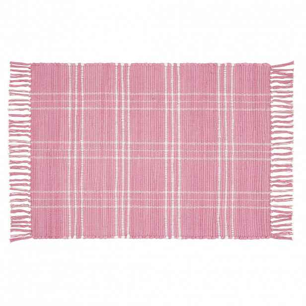 XXXLutz RUČNĚ TKANÝ KOBEREC, 60/90 cm, pink Boxxx - Vlněné koberce - 006767011992