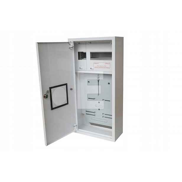 3-fázový počítací rozvaděč Alfako bílý IP40 11 modulů 59x285x130 mm