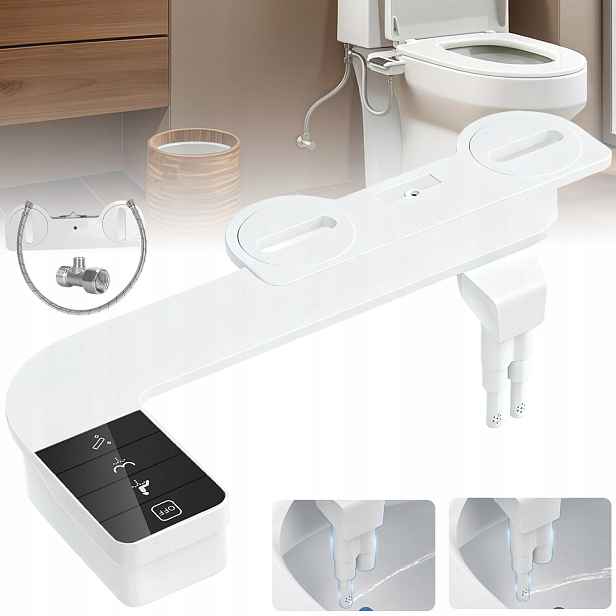 Bidetová Krytka Na Záchodovou Mísu Nástavec Na Bidet Smart Bidet Tryska Sada