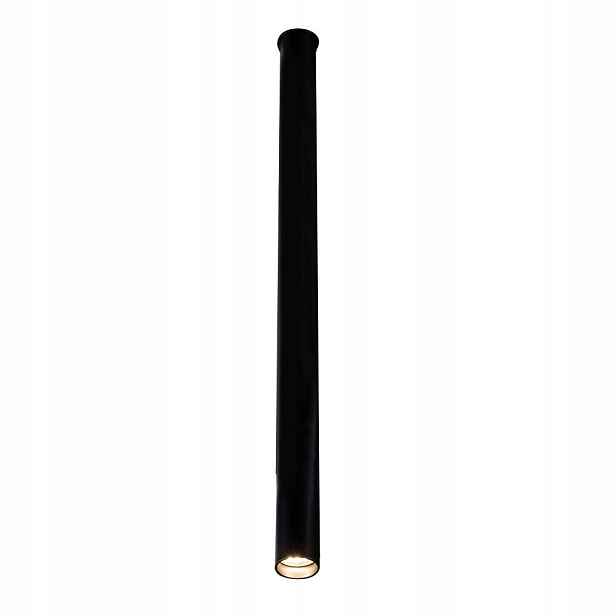 Minimalistická černá nástěnná lampa Yabu 1090 Antigo