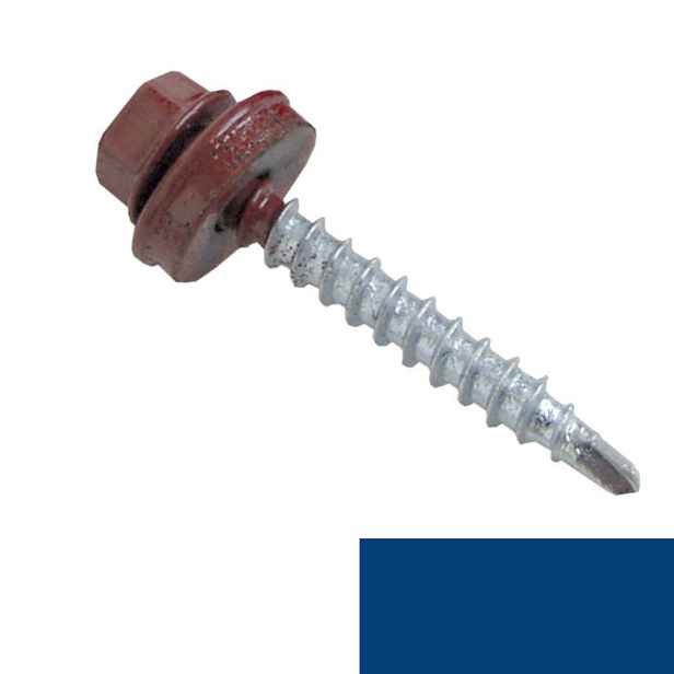 Šroub samořezný spojovací MAXIDEK FRS 4,8×35 RAL 5010 modrá