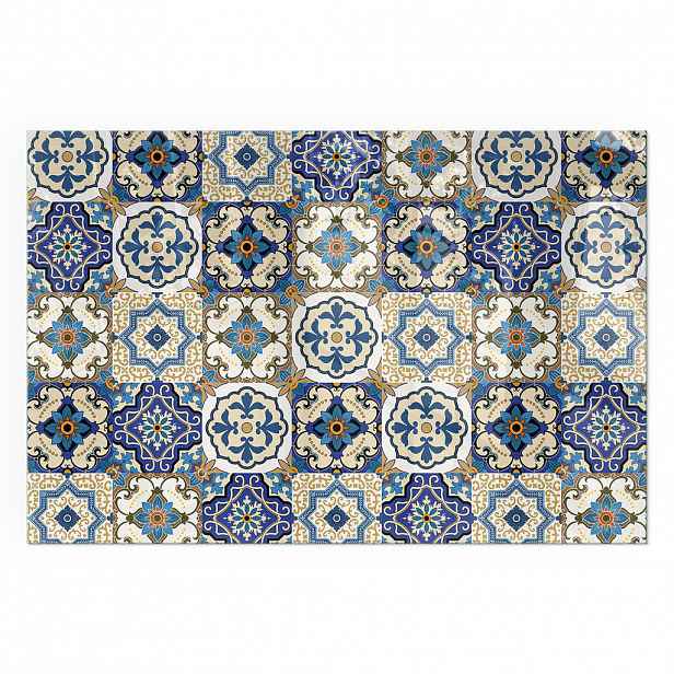 TULUP PODLOŽKA POD KRB 60x40 cm - Mozaikový vzor s květinami