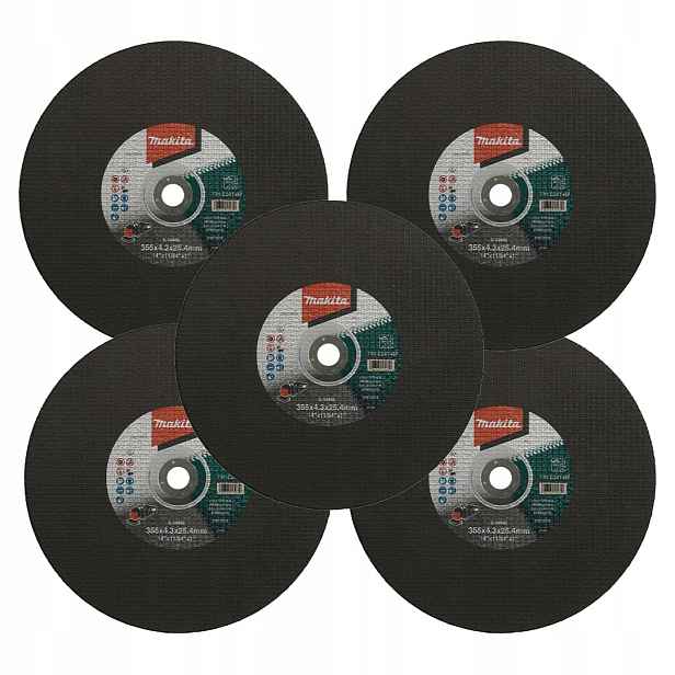 Kotouč na řezání betonu Makita E-16966-5 C24T 355x4,3x25,4 mm 5ks