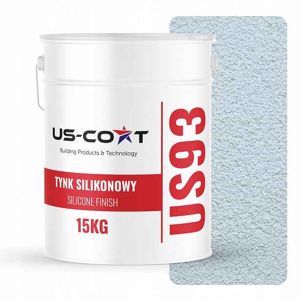 Silikonová Omítka Bílá Zlomená Modrá F111 15 Kg Beránek Granulace 2.0 mm