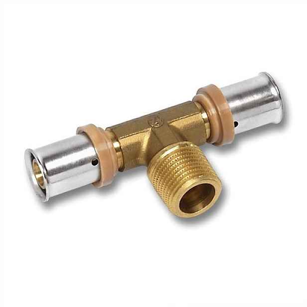 T-kus Sanha 3fit-Press 20×1/2" vnější závit