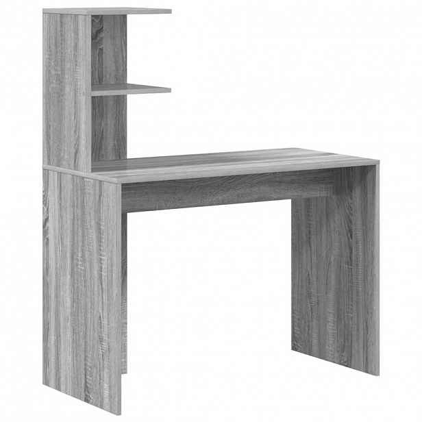 vidaXL Stůl Šedá Sonoma 102 x 50 x 124 cm Kompozitní dřevo