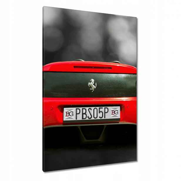 Obrazy 80x120 Červené Ferrari