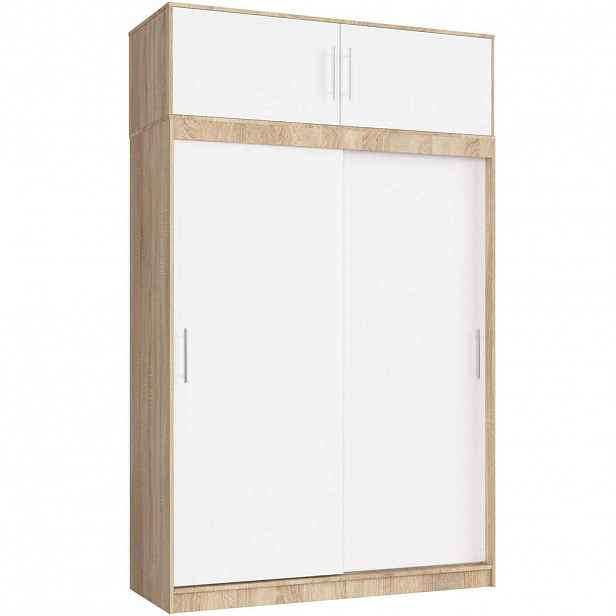 RAUMHIRSCH FURNITURE ŠATNÍK dub Sonoma, bílá 245/150/60