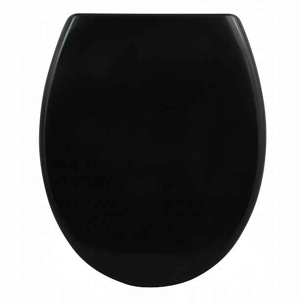 Spirella Wc prkénko Easy Clip, černé, duroplast Thermodur