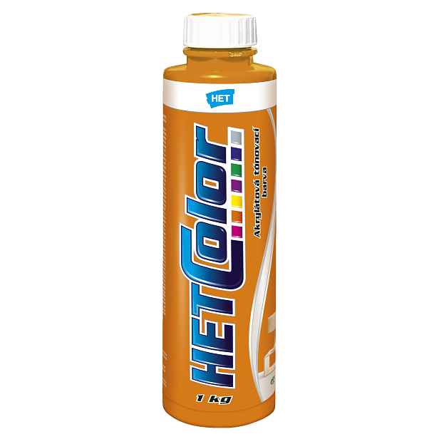 Barva tónovací HET Hetcolor oranžová pastelová 1 kg
