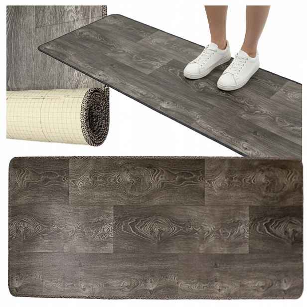 Kuchyňský koberec Kuchyňská podlahová rohož Koberec Vinylový Pvc 80x250 cm