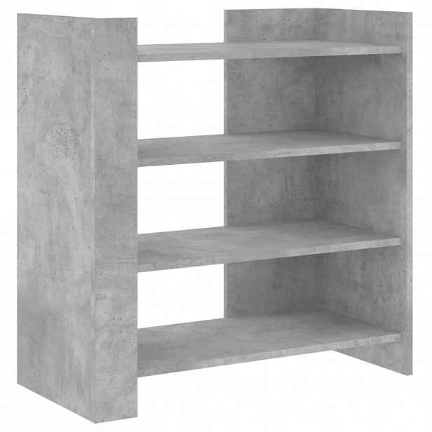 vidaXL Příborník betonově šedý 73,5 x 35 x 75 cm kompozitní dřevo