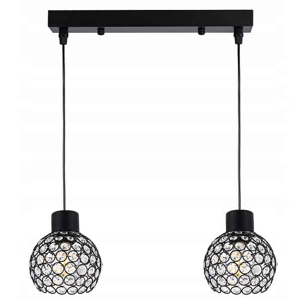 závěsné stropní svítidlo Zwis Lustr Křišťál Loft