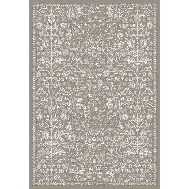 Koberec 120x170 Elora Ornament béžový designový bílý