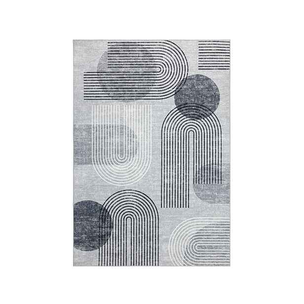 Kusový koberec Avantgarde 101 Grey, 230x330, šedá, chodba / předsíň, Obsession