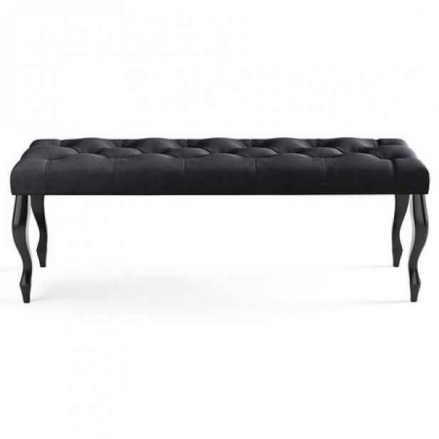 Lavice CHESTERFIELD 40x40 cm Černá