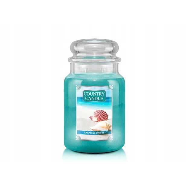 Paradise Breeze Country Candle – velká svíčka se dvěma knoty (652 g)