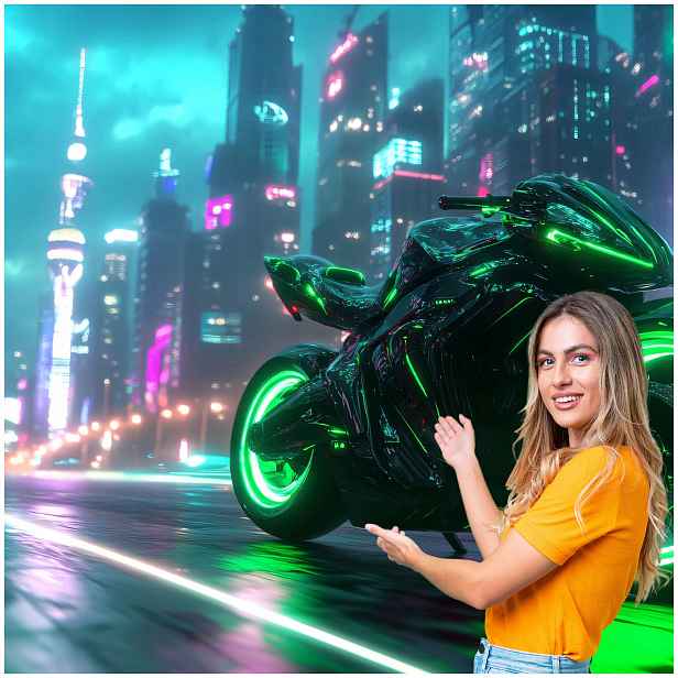 Fototapeta 3D Pro Mládež Auto Motocykl 588x260 DMSM49F