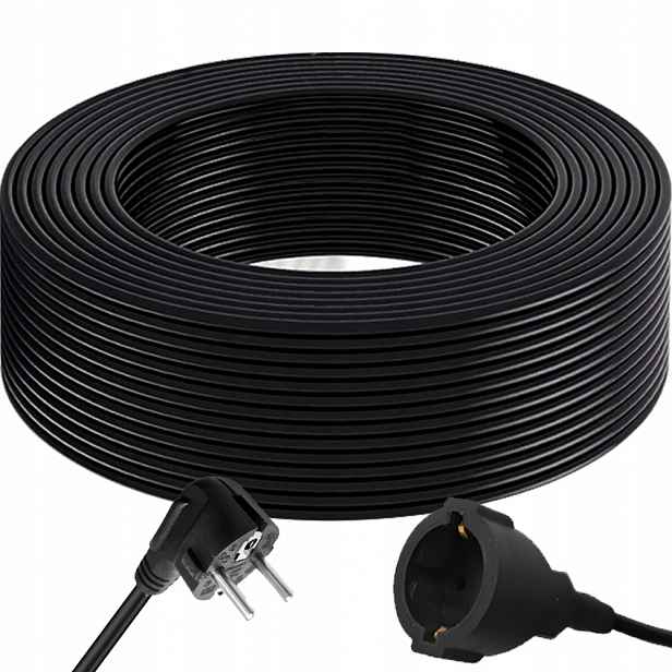Prodlužovací Kabel Pro Sekačku Na Trávu Tlustý 30 m 3x0.75 mm