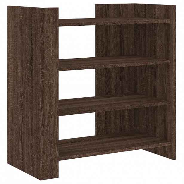 vidaXL Příborník hnědý dub 73,5 x 35 x 75 cm kompozitní dřevo