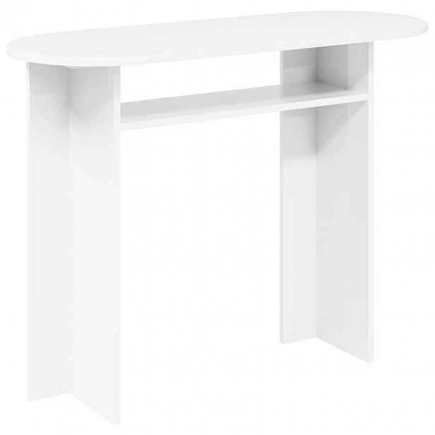 vidaXL Konzolový stolek Bílá 100 x 39,5 x 75 cm Kompozitní dřevo
